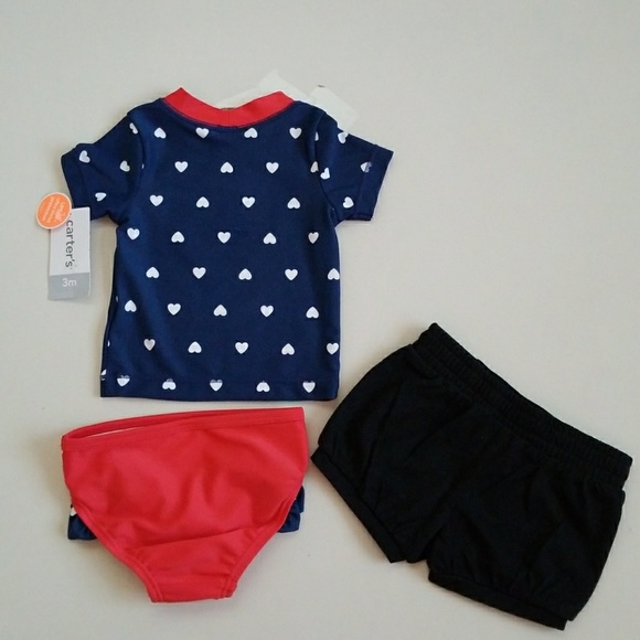 NWT FREE Sun Hat Baby Swim Set Bundle - Picture 3 of 9